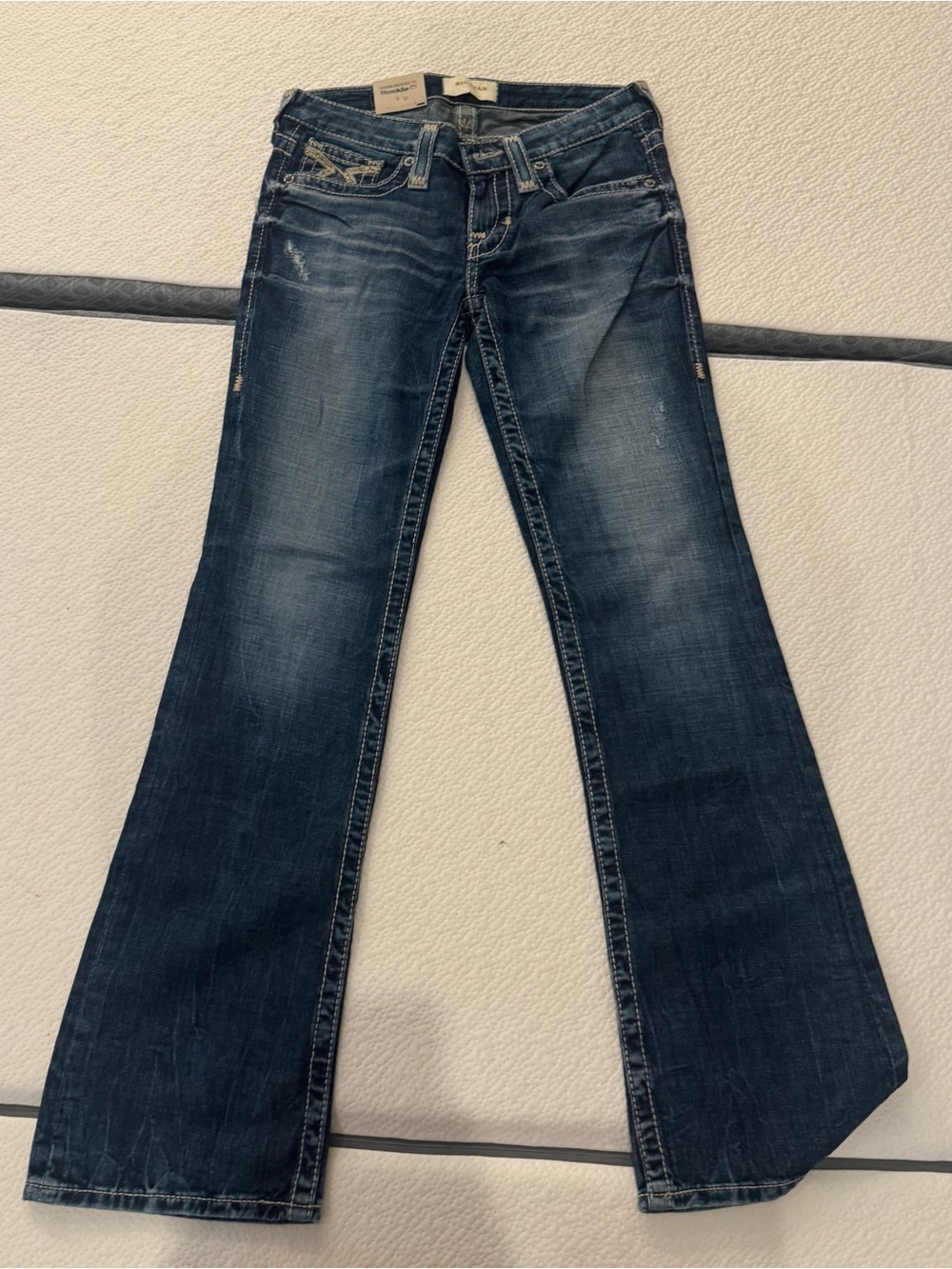 Big Star Dark Blue Flare Jeans